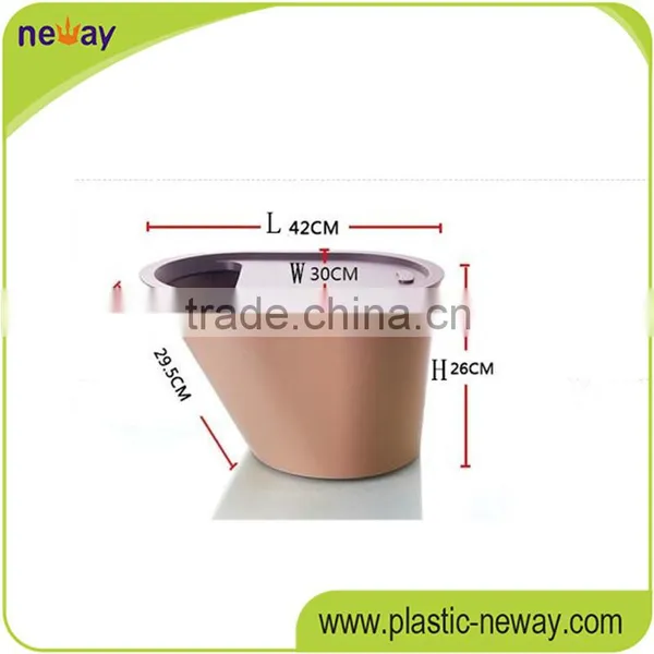 Eco-Friendly Unique Design Cheap China Desk Space Plastic Desk Hotel Trash Can photo-3