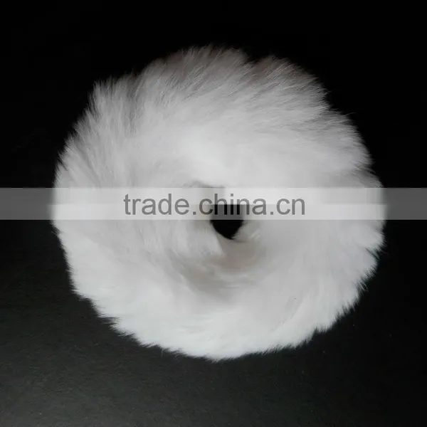 Rex Rabbit Fur Ball Hair Band for Ladies