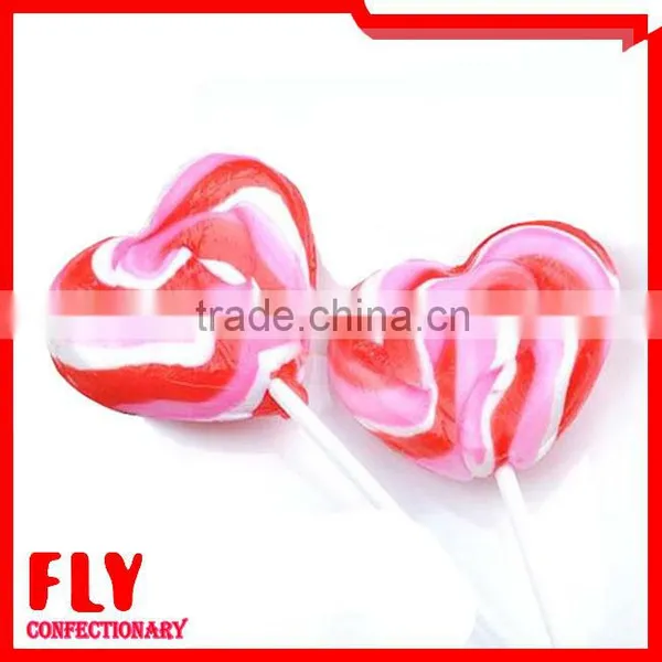 Strawberry Flavours Peach Hearts Giant Lollipop photo-2