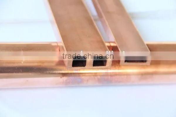 Different Sizes Six Polygon Shaped Hollow Copper Earthing Bar photo-3