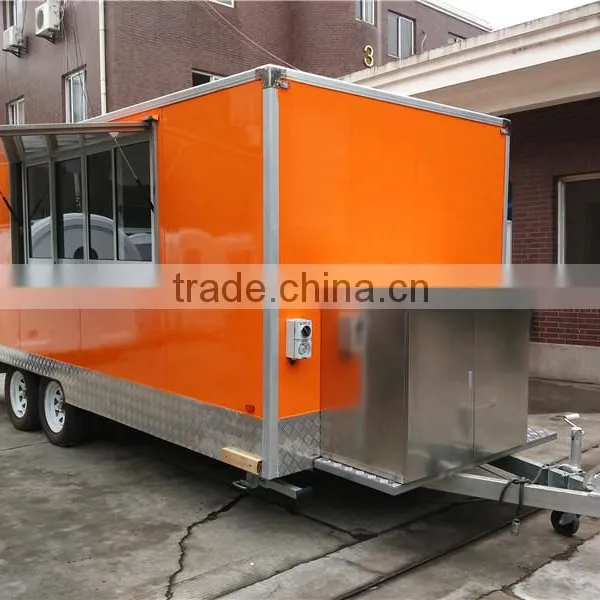 5.6M Food Trucks Mobile Food Trailer for Sale in America photo-6