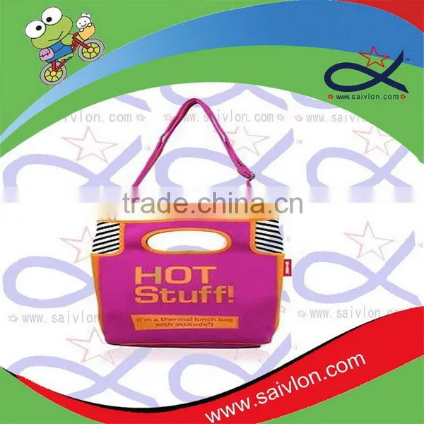 Customerized Logo Neoprene Lunch Cooler Tote Bag photo-5
