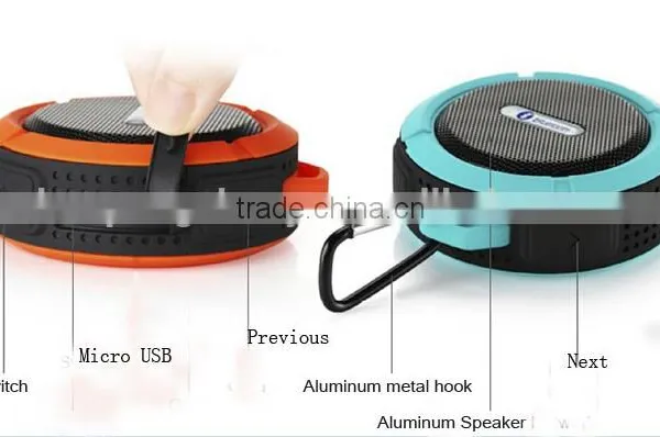 Factory Wholesale Wireless Waterproof Bluetooth Shower Speaker With Scuker photo-4