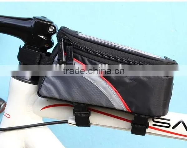 Bicycle Waterproof Smartphone Bag Bike Handlebar Phone Bag Touchscreen Bag photo-2