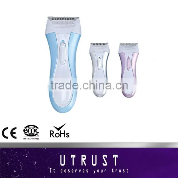 Appealing Washable Original Design Safty Lady Shaver With Etching Mesh