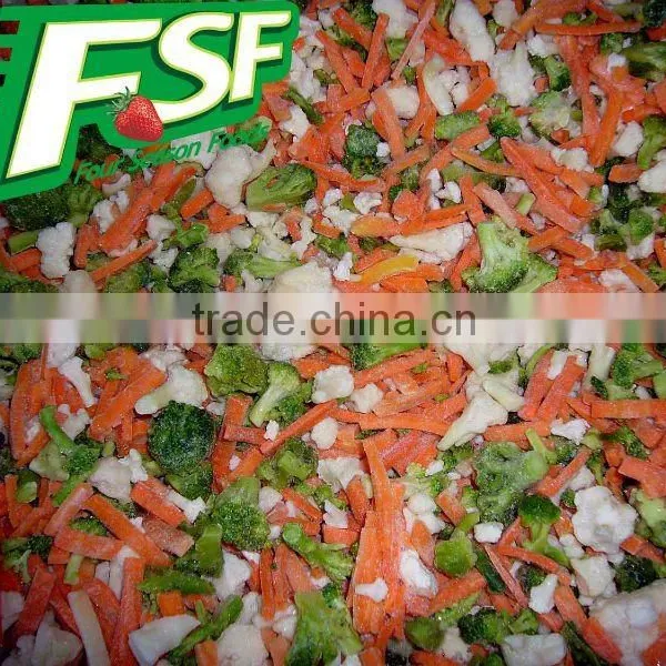 IQF Mixed Vegetable Mixed Frozen Vegetables