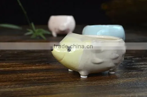 Animal Porcelain Flower Pot Fashion Crafts photo-2