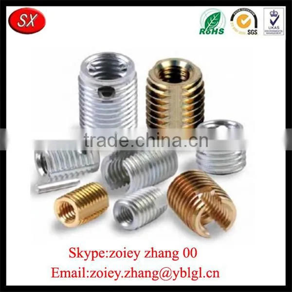 ISO Passed OEM Color Zinc Plated Steel Self Tapping Threaded Inserts photo-5