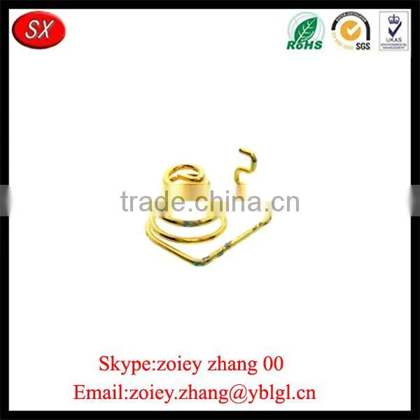 China Manufacturer Custom Zinc Plate Brass Battery Contact Plate