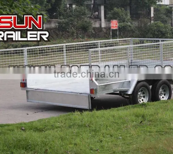 2017 BEST SELLING FULLY WELDED TANDEM CAGE TRAILER (10x6'/12x6') photo-4