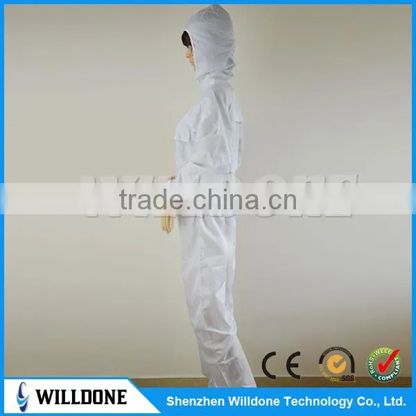 High Quality Cleanroom Uniform Esd Smock With Cap photo-4