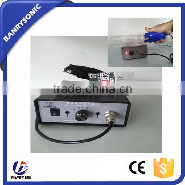 Portable Mini Plastic Clam Shell Ultrasonic Welding Machine photo-2