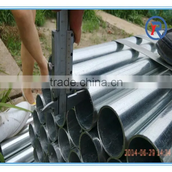 Hot Dipped Galvanized Welded Steel Tube/pipe photo-3