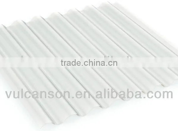 Translucent Polycarbonate Corrugated ROMA Sheet Ideal for Plants(Pearly RED ROMA) photo-3