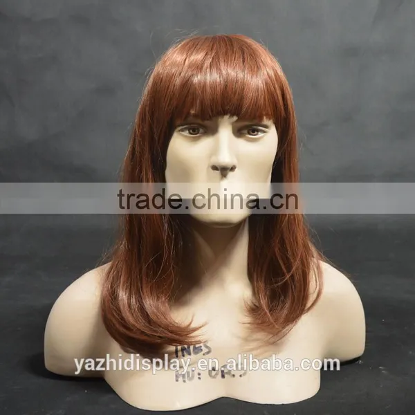 Fashion Store Window Display Fiberglass Female Mannequin Head on Sale photo-4