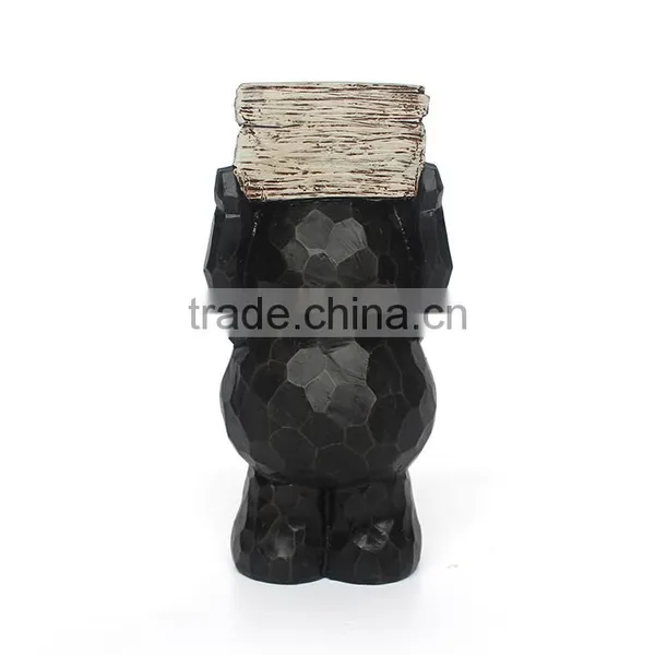 Welcome Ornament Polyresin Bear Garden Sculpture photo-4