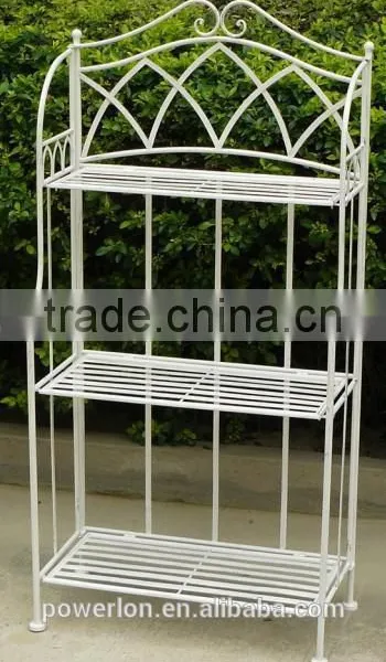 Classical Vintage Decorative Wooden 3-Tires Corner Shelf photo-3