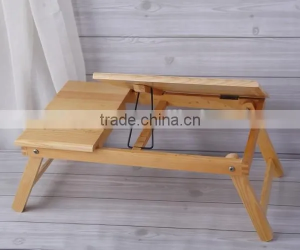 Vivinature Wooden Laptop Desk and Living Room Tablet Desk photo-3