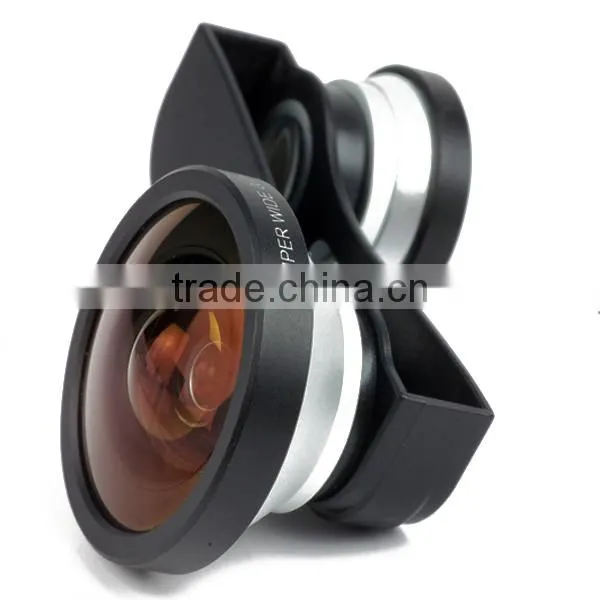 Universal Clip 3 in 1 Fisheye Lens For Mobile Phone Lens, Super Wide Lens for All Smartphone, Easy to Take Camera Lens photo-2