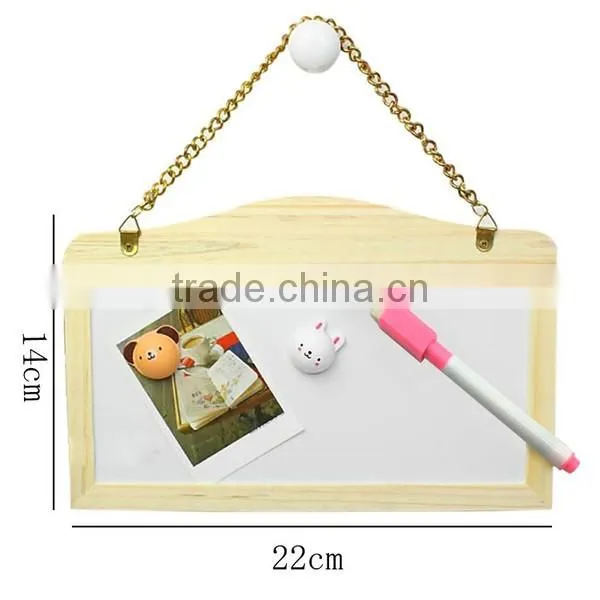 Wooden Dooble Maker Board With Free Chalk and Eraser photo-2