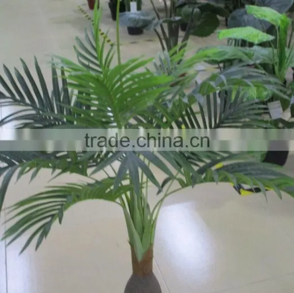 SJA07 Artificial Green Mini Palm Bonsai Plants for Sale photo-3