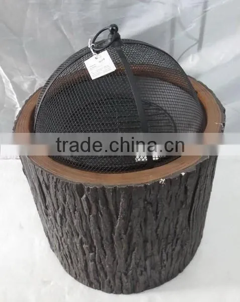 Fiberglass Clay Stove / Fiberglass Wooden Planter photo-3