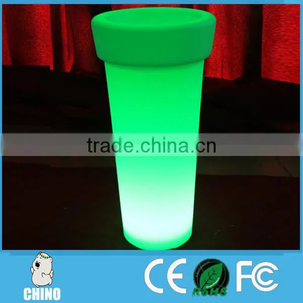 Color Changing LED Solar Powder Outdoor Flower Pot photo-4