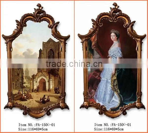FA-150G-01 Leading Vintage Ornate Bulk Frames Oil Painting photo-3