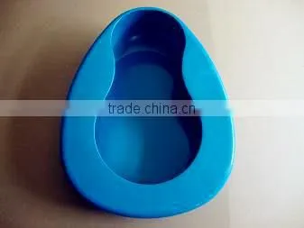 Medical Plastic Fractured Patient Bedpan With Cover photo-5