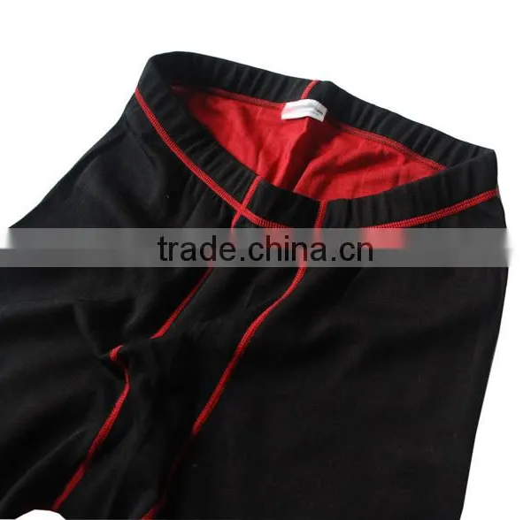 Mens Merino Wool Thermal Underwear Sports Double Layer Pants Long Johns photo-2