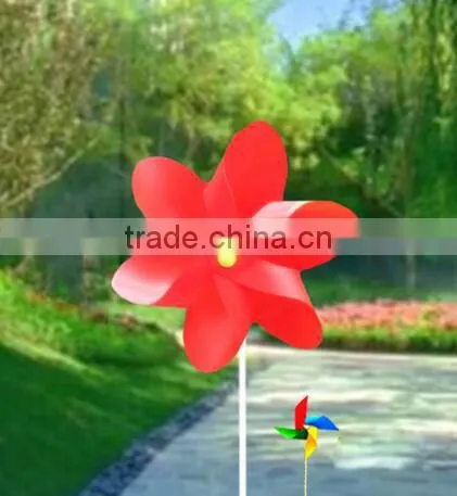 Baby Kids Developmental Plastic Windmill 6 Blade Children Funny Toy photo-2