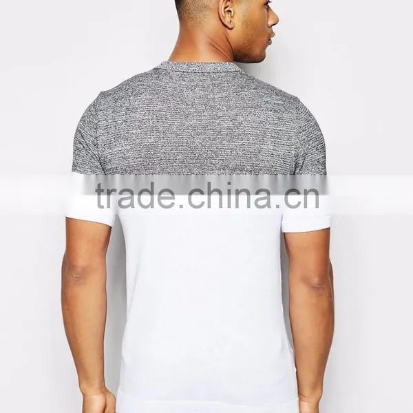 Factory Direct Wholesale Cheap Muscle Fit Knitted Polo In Colour Block Custom Logo Promotion T Shirt Polo China photo-3