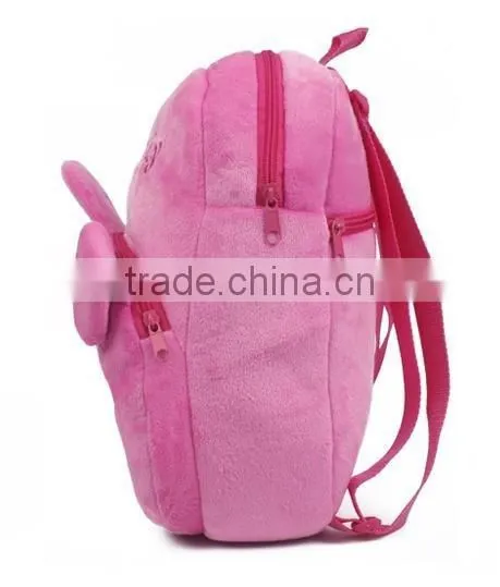 2014 Animal School Bag for Kids Pink Small Backpack Fashion School Bags photo-3
