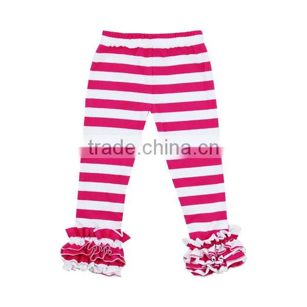 KAIYO Baby Leggings Girls Ruffle Capris 2017 Baby Fashion Clothes Online Wholesale Icing Pants photo-3