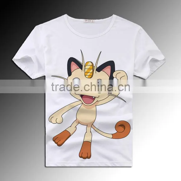 Walson 2016 Hot Sale Fahsion Pokemon Cartoon T Shirt Causual Pokemon t Shirt photo-3