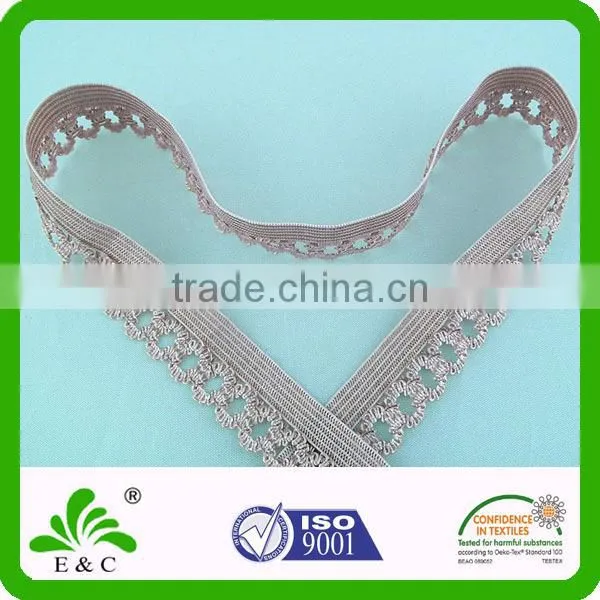CUSTOM COLOR Knitted Lycra Elastic Lace Waistband for Panty photo-2