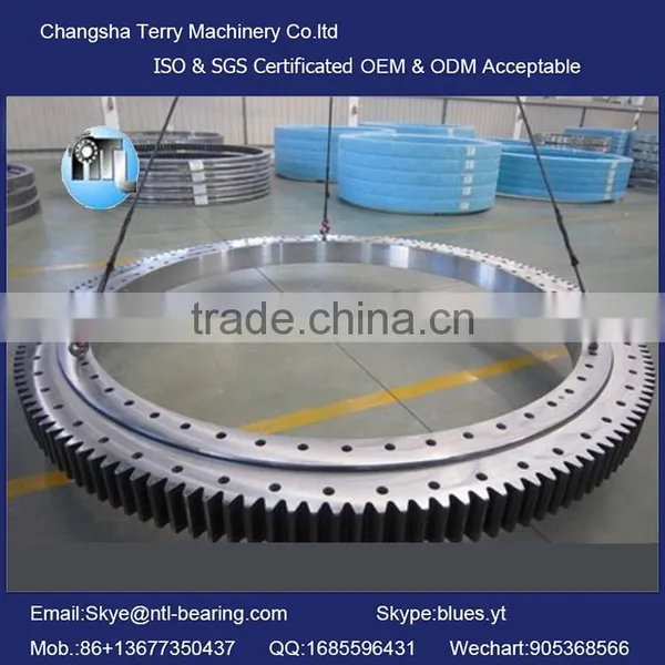 Four Point Contact Ball Slewing Bearing 011.40.1120.12 photo-4