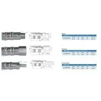 ZJ-550 ISO6150B Standard Single Shut-off Pneumatic Quick Couplers photo-2