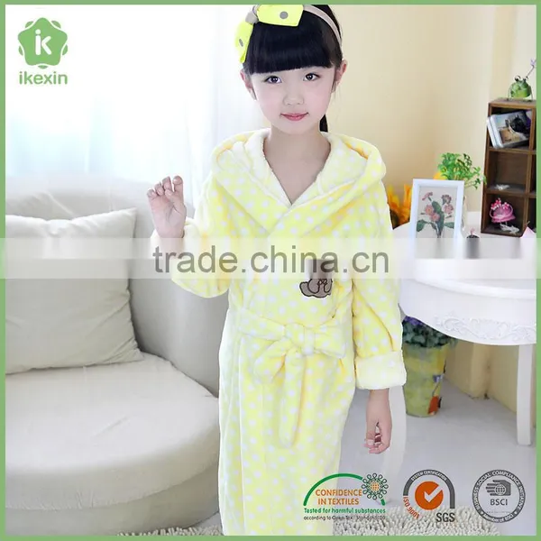 Warp Knitting Fabric Polyester Girl Robes Wholesale photo-2