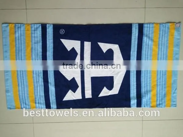 100% Cotton Reactive Printed Beach Towel photo-4