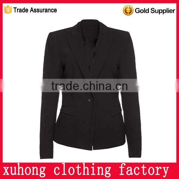 One Button Suit Jacket Made-to-measure Suits for Women