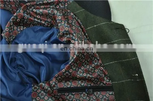 Fashion Plain Woolen Classic Varsity Jacket Men photo-5