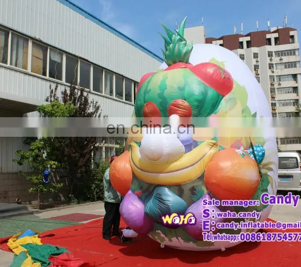 Advertising Inflatable Egg , Inflatable Egg Cartoon for Sale C-298