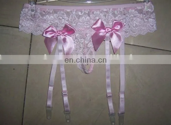 Fashion Underwear & Panty With Gater Belt