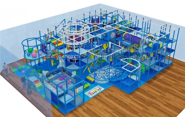 HLB-I17009 Children Commercial Amusement Park China Playground Equipment photo-3