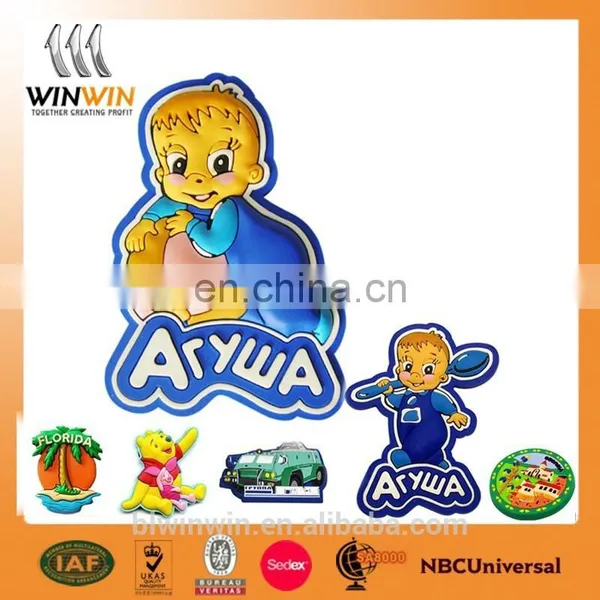 Promotional Fashion Cute 3D Soft PVC Souvenir Fridge Magnet photo-2