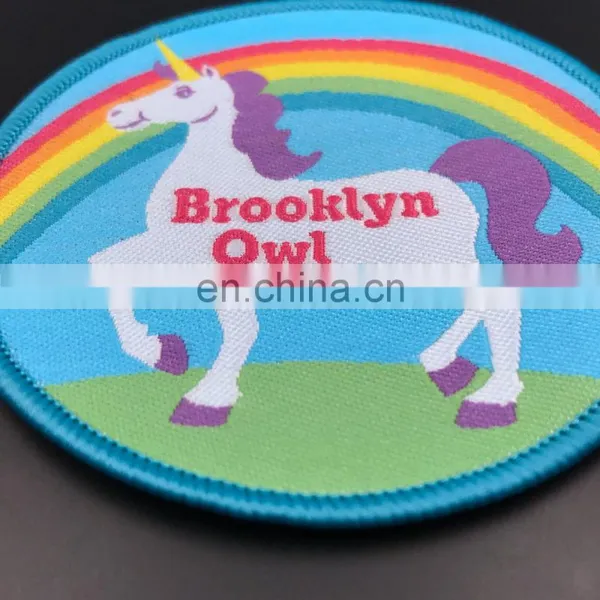 China Factory Directly Custom Digital Printed Woven Patches photo-2