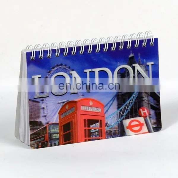 China Wholesale 3D Lenticular Spiral Notebook photo-2