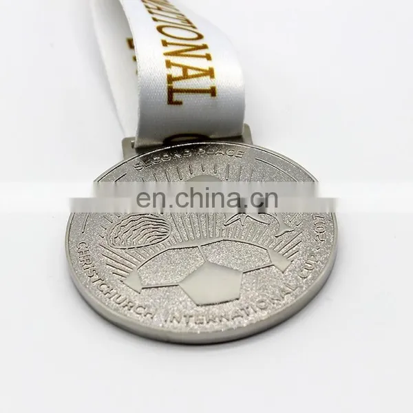 Custom Design Made Embossment Logo Round Medals With Ribbons photo-4
