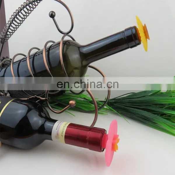 Wholesale Fda Silicone Printing Logo Wine Beer Bottle Cap photo-5